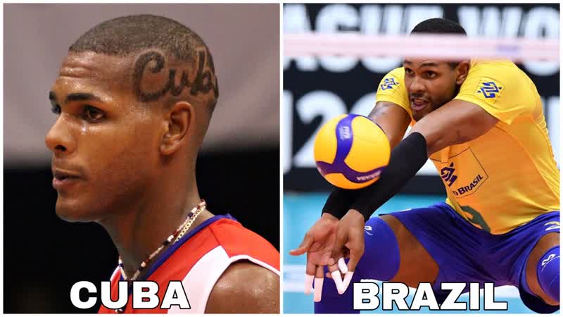 Yoandy leal cuba and brazil national team best volleyball actions (hd)
