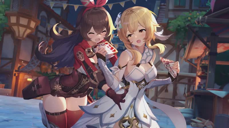 [asmr linamyth] asmr roleplay 🌠 genshin impact 🏹 вечерок с эмбер