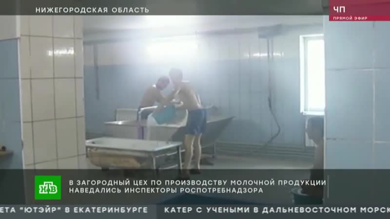 Нижегородская сыроварня с полуголыми работниками