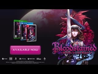 Bloodstained ritual of the night launch trailer