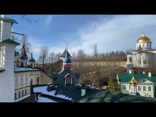 Псково печерский монастырь 1 марта 2021 год