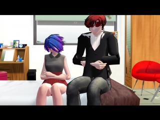 [mmd] the annoying friend (feat ezic sky and yulin zheleneva) [60 fps]