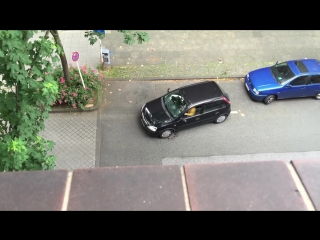 Frau am steuer woman cant drive parking disaster in dortmund