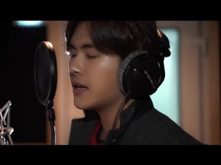 [vid] real love crucial star song cover by hoya (rap making by hoya)