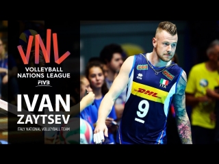 Ivan zaytsev incredible volleyball moments vnl 2018