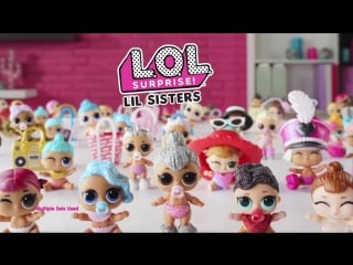 Lol surprise! series 2 dolls tots lil sisters