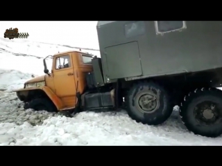 По бездорожью севера роcсии на грузовиках урал камаз подборка#2 on the roads north of russia winter