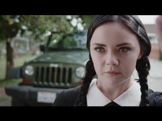 Взрослая вэнсдэй аддамс s2e3 уличные домогательства (black street records) adult wednesday addams