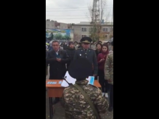 Присяга сына нурбек сериков 10 10 2015