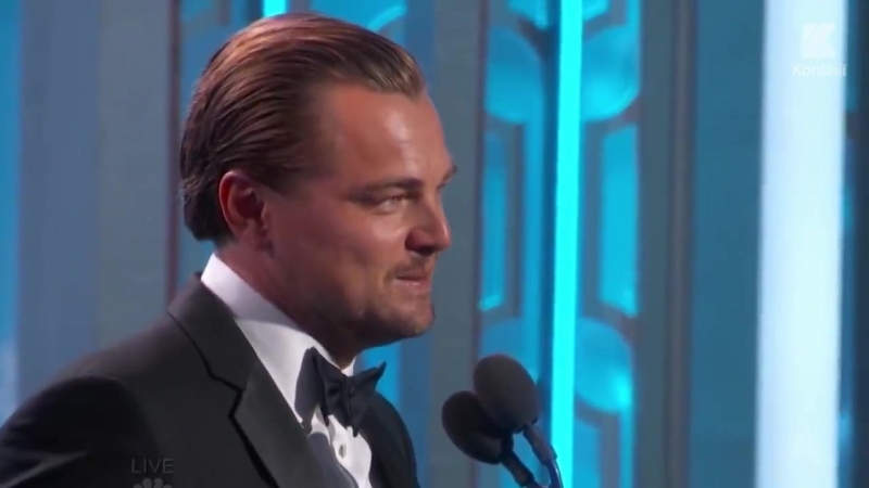 Леонардо дикаприо получает оскара