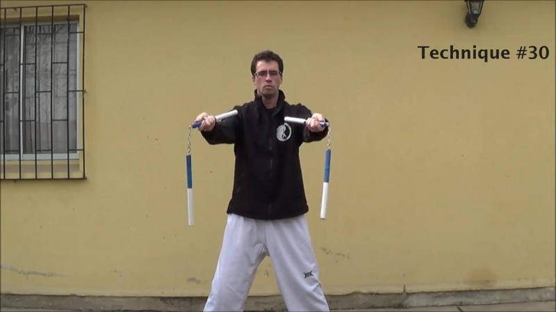 Martial arts 100 techniques of nunchaku freestyle part 2