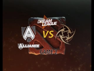Dream leage alliance vs ninjas in pyjamas game 2