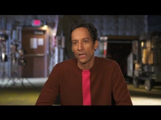 Powerless teddy behind the scenes interview danny pudi