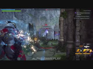 Anthem 8 minutes of freeplay expedition gameplay (world events, lore, and bosses) ign first