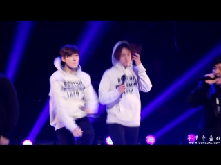 Fancam u kiss you are in my unclear memory (with hyun jinyoung) (dongho focus) @ open concert