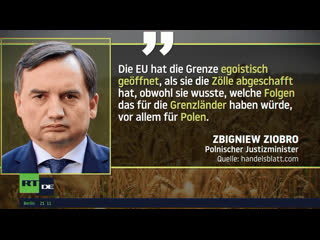 Polen mit ukrainischem getreide überschwemmt regierung plant untersuchungskommission