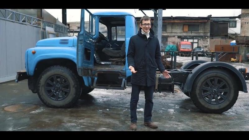 Зил 600 сил первый выезд academeg