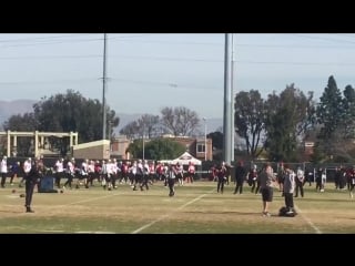 49ers ol coach john benton playing guitar along with ac/dc's "back in black"