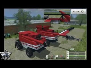 Комбайн ""massey ferguson fortia 9895 v1 0" для farming simulator 2013