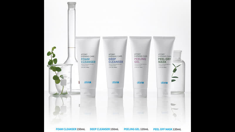 Атоми вечерний уход как использовать atomy evening care 4 set (how to use)