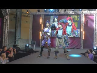 Cosplay caitlyn\vi arcane (mjh \cinnamonbun) / epic con 2023 /