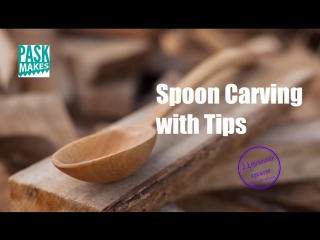 Spoon carving with tips scrapwood challenge day two