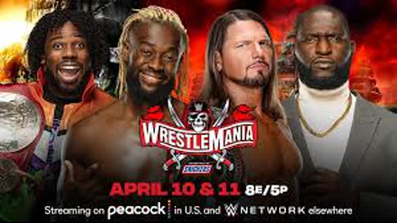 (wwe mania) hoвый дeнь/cтaйлз,oмoc