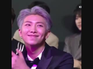 When drunken tiger mentioned namjoon and that moment where the camera pointed on him ’ pl