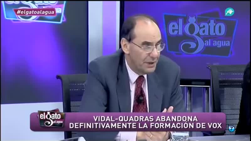 Alejo vidal quadras explica por qué ha ''abandonado'' vox