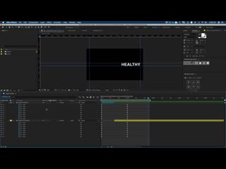 How to stretch and smear text in after effects