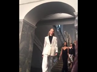 Ma ego models angelina penchkovskaya for elena reva show ss17 ufw