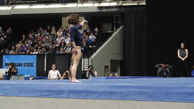 Офигенная гимнастка выступает под майкла джексона katelyn ohashi