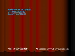 Catering service in patna bowevent vedio