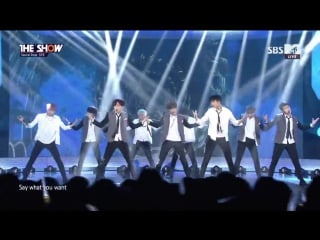 Sf9 boy in luv (bts cover) @ the show 170228