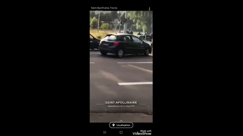 Urban guerrilla warfare between arabs chechens in france dijon