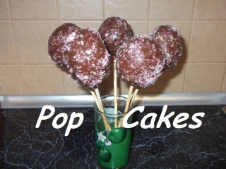 Pop cakes из универсального теста для тортов