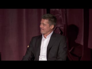 Allied brad pitt marion cotillard question and answer session in la