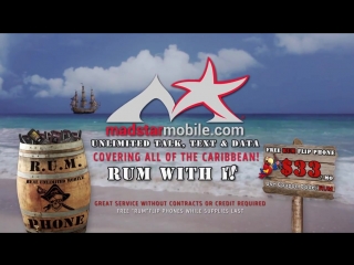 Madstar mobile caribbean rum phones