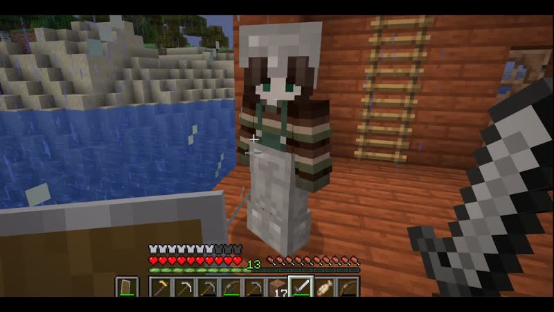 Minecraft #2 исследуем пещеры