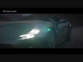 Официальное видео с уникальным автомобилем ferrari