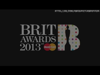 One direction chat to james corden at their table brits 2013 [rus sub]