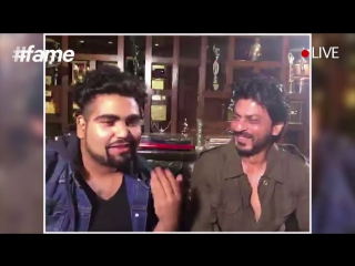 Srk’s romance classes with deepak kalra #srkliveonfame