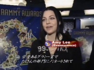 Amy lee at announcement of grammy nominations japanese interview