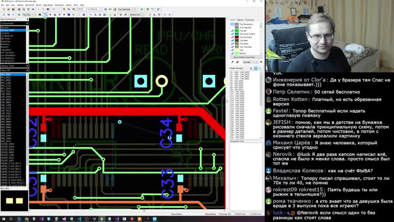 [лёша кластер] стрим проектируем новый дампер картриджей famicom/dendy
