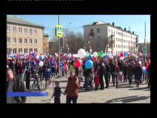 Первомай на балконе