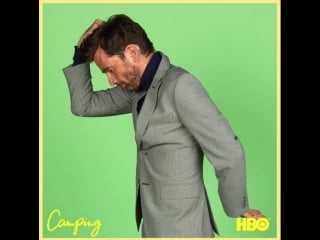 It’s going to be in tents #campinghbo premieres this sunday at 10pm