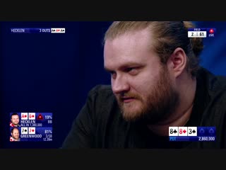 Sam greenwood wins the pca2019 super high roller