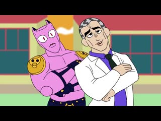 Jojos bizarre whatever (jjba parody cartoon) [rus dub]
