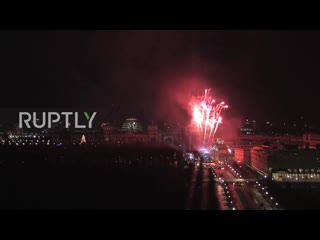 Germany berlin welcomes 2021 with fireworks amid coronavirus restrictions