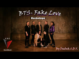 Bts fake love [daebak] backstage